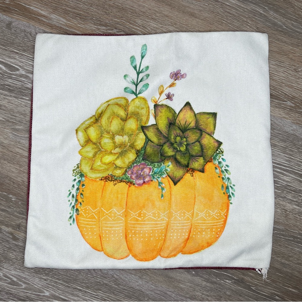 Brand New-Decocrated Fall Throw Pillow Cover
